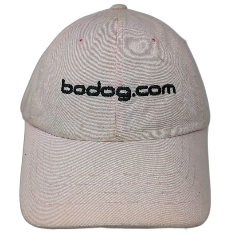 Magic Headwear Bodog Sports Casino Poker Pink OSFM Baseball Cap Hat Slideback